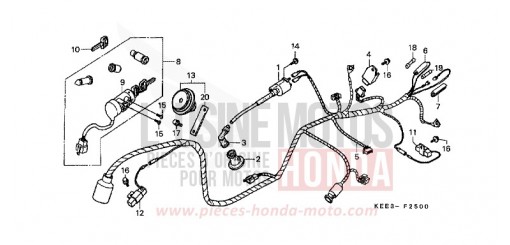 FAISCEAU DES FILS SJ100V de 1997
